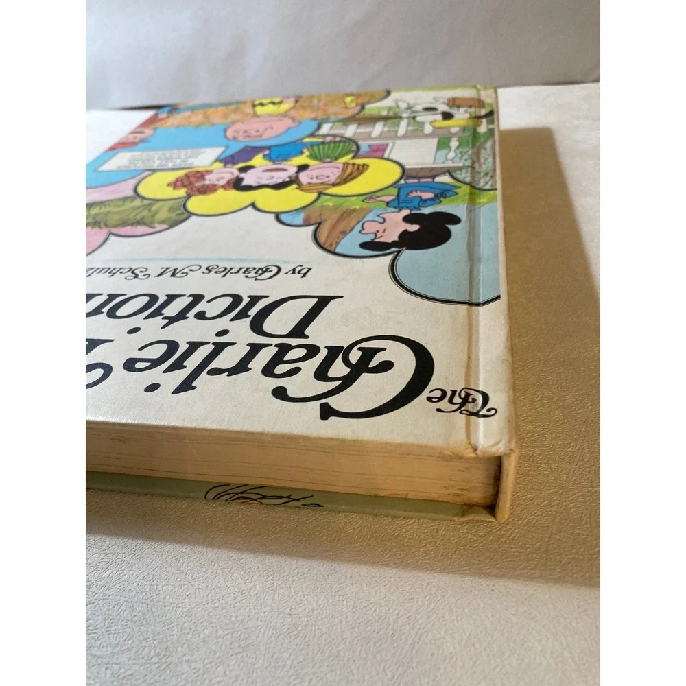 The Charlie Brown Dictionary Charles M Schulz 1973 Vintage Peanuts Hardcover